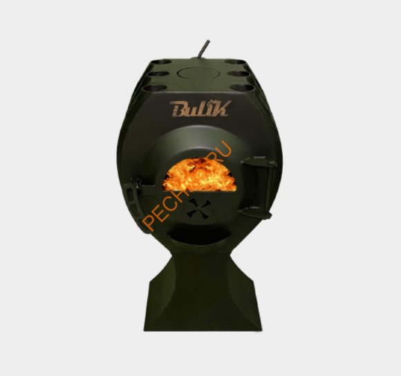 Печь отопительная Берёзка BULYK-100 PLUS стекло