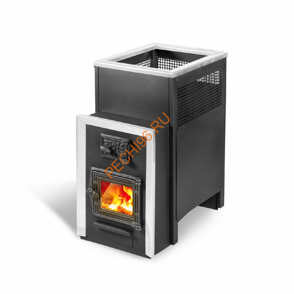 Печь банная Радуга ПБ-30Б со стеклом, сталь 8 мм Печь банная Радуга ПБ-30Б со стеклом, сталь 8 мм