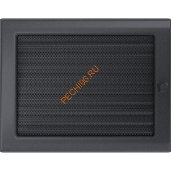 Вентиляционная решетка Kratki 22/30GX 220х300 мм графит