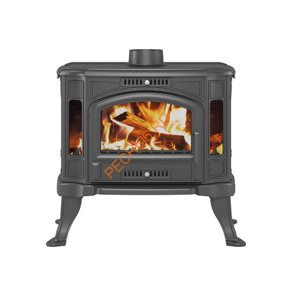 Печь-камин Везувий KZ-14Р, Антрацит