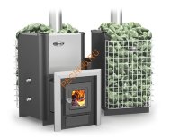 Печь банная Ермак-Элит 20-С с сеткой