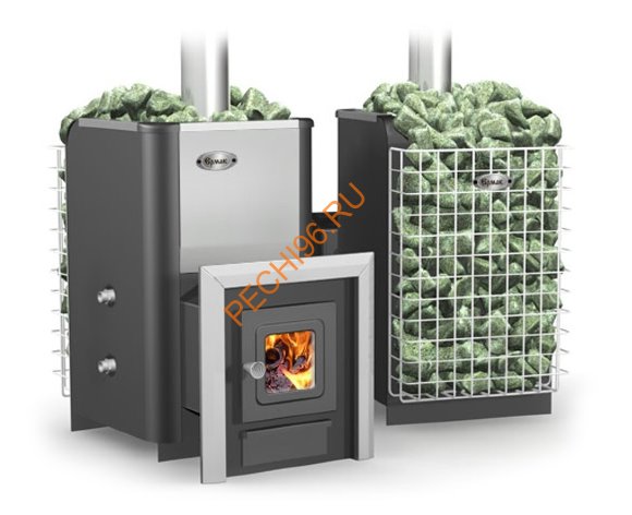 Печь банная Ермак-Элит 20-С с сеткой