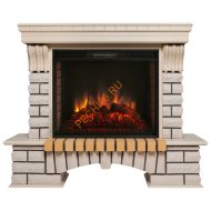 Электрокамин RealFlame Country 26 WT с очагом Epsilon 26 S IR