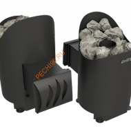 Печь банная Grill’D Aurora mini long black