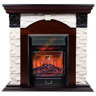 Электрокамин RealFlame Dublin LUX АО с очагом Majestic Lux BL RC