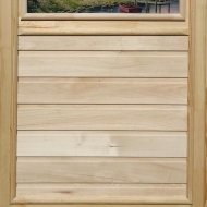 Дверь DoorWood со стеклом «Летят утки», 1850х750 мм