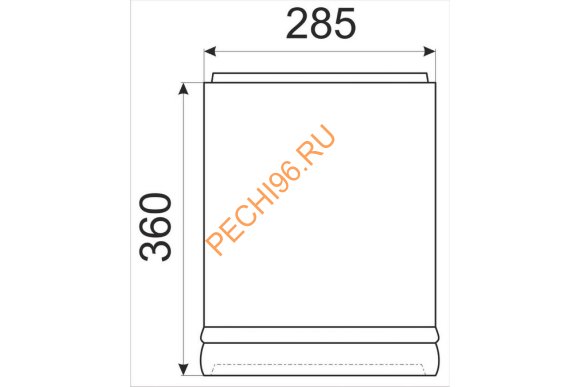  Облицовка дымохода КимрПечь, D200
