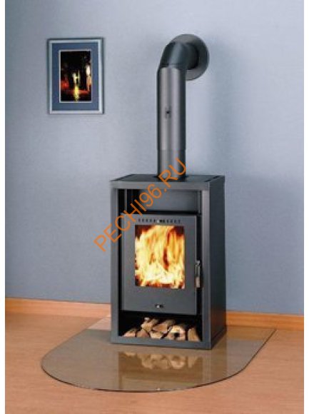 Стальная печь-камин Thorma HORBY черная