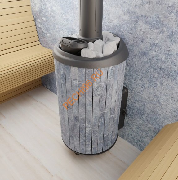 Печь банная Атмосфера L ламели Талькохлорит наборный