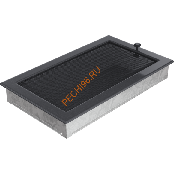 Вентиляционная решетка Kratki 22/37GX 220х370 мм графит