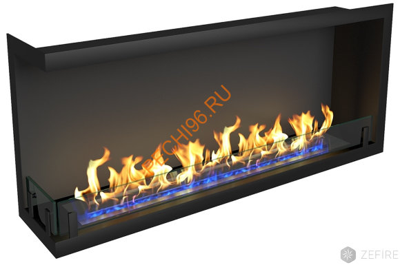 Биокамин ZeFire STANDART угловой 1100