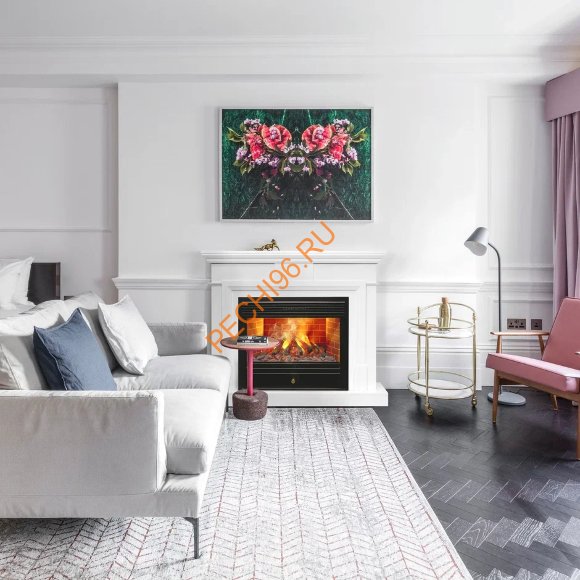 Электрокамин RealFlame Marco 26 WT с очагом 3D Novara