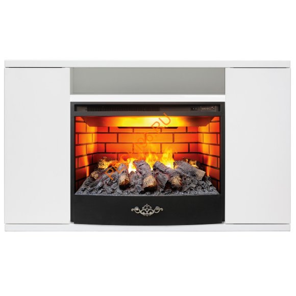 Электрокамин RealFlame Brooklyn 25,5 WT с очагом 3D Firestar 25,5 Электрокамин RealFlame Brooklyn 25,5 WT с очагом 3D Firestar 25,5