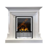 Электрокамин Dimplex Bradford с очагом Flagstaff белый