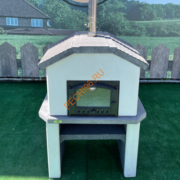 Русская печь Крестьянка белая