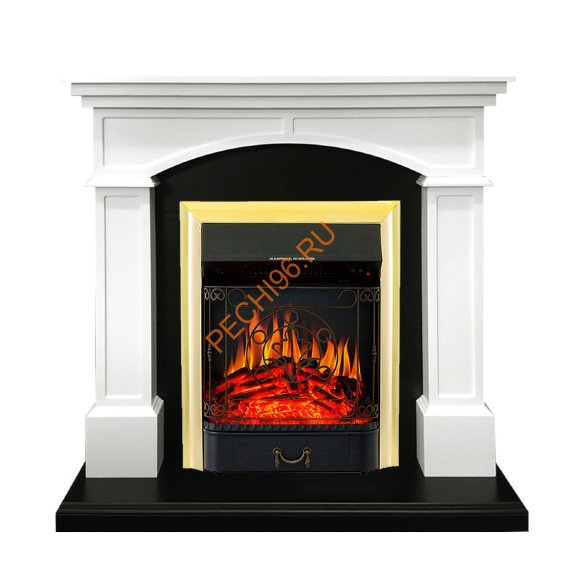 Электрокамин Royal Flame Langford белый с очагом Majestic FX