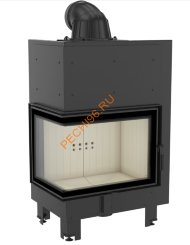 Каминная топка Kratki MBZ/L/BS/SG, 13 кВт, гнутое стекло