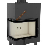 Каминная топка Kratki MBZ/L/BS/SG, 13 кВт, гнутое стекло