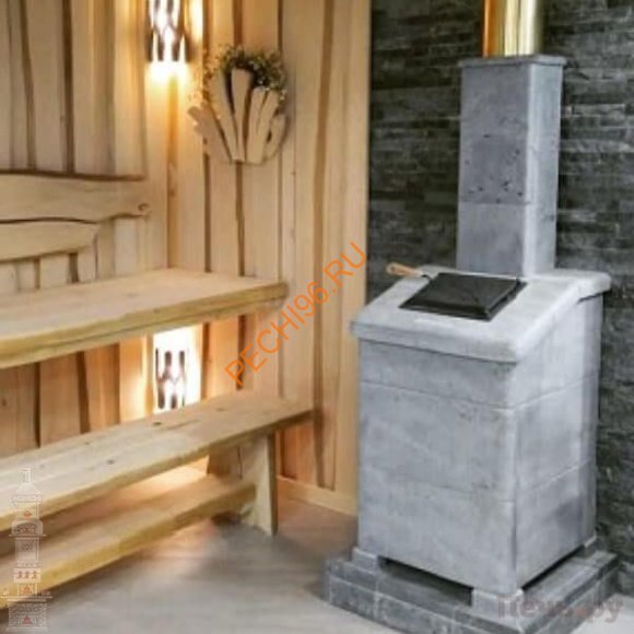 Печь банная Гефест GFS ЗК 25М в облицовке Президент 1020/60 Талькомагнезит