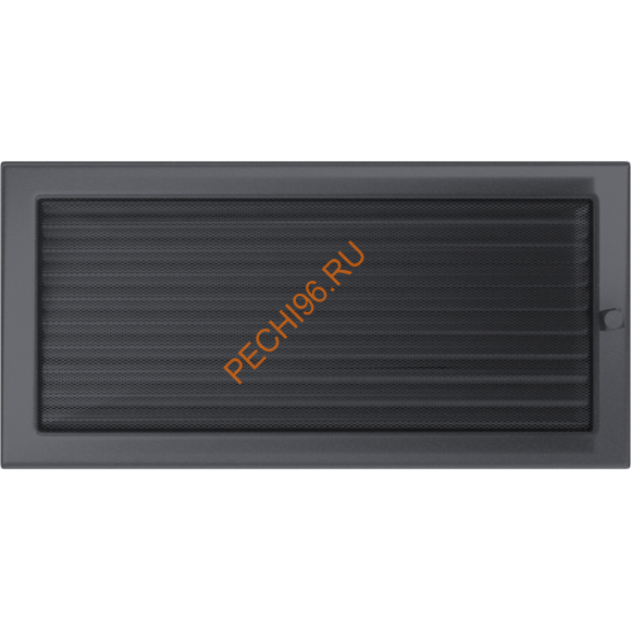 Вентиляционная решетка Kratki 45GX 220х450 мм графит