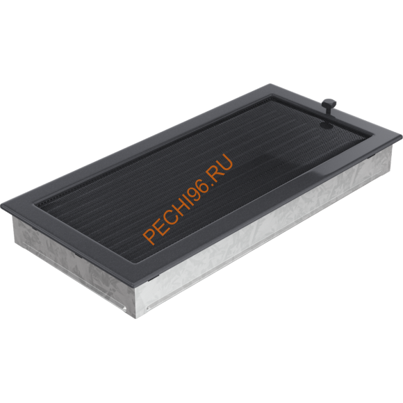 Вентиляционная решетка Kratki 45GX 220х450 мм графит