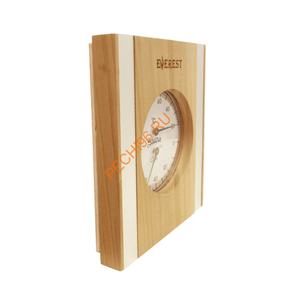 Термогигрометр EVEREST со вставками, кедр (TG-12)