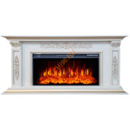 Электрокамин InterFlame Маргарита с очагом FREESPACE 40 LED FX QZ