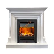 Электрокамин Dimplex Bradford с очагом Brookline Black белый