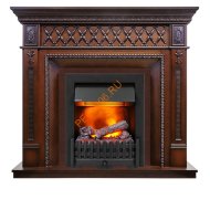 Электрокамин Dimplex Alexandria с очагом Danville Black FB2 махагон