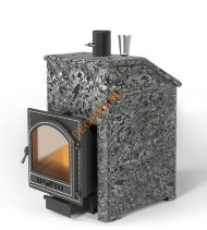 Печь банная Везувий Легенда Ретро 205 в облицовке Пироксенит Элит