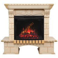 Электрокамин RealFlame Bolero 25/25,5 с очагом Evrika 25,5