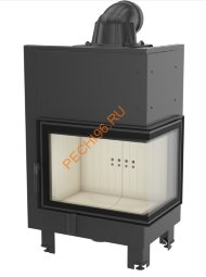 Каминная топка Kratki MBZ/P/BS/SG, 13 кВт, гнутое стекло