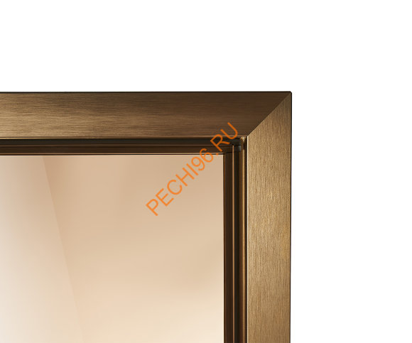 Дверь стеклянная Grandis GS 7х21-B-Н-BR коробка алюминий Brasch