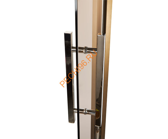 Дверь стеклянная Grandis GS 7х21-B-Н-BR коробка алюминий Brasch