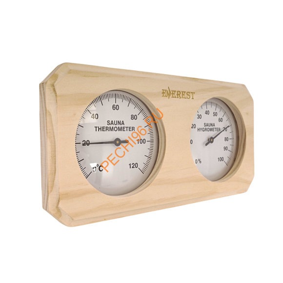 Термогигрометр EVEREST, кедр (TG-10)