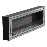 Биокамин Onix 1200 стемалит Арома, стекло тонированное, двойная рамка нержавейка