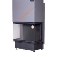 Каминная топка Экокамин ДЕЛЬТА 800 P три стекла, подовое горение