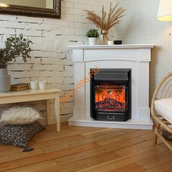 Электрокамин RealFlame ANDREA Corner с очагом Majestic Lux BL