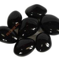 Декоративные элементы Галька черная №7