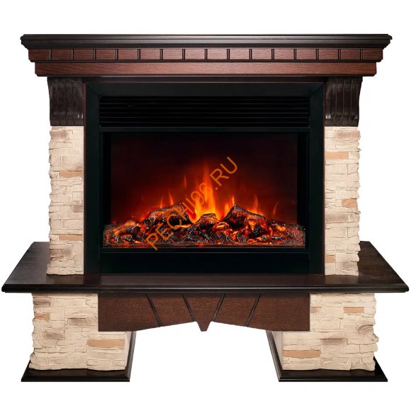 Электрокамин RealFlame Rockland 26 с очагом Moonblaze S Lux BL