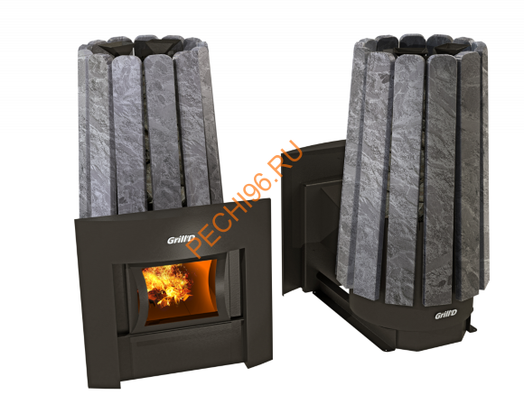 Печь для бани Grill’D Cometa Vega 180 window Stone