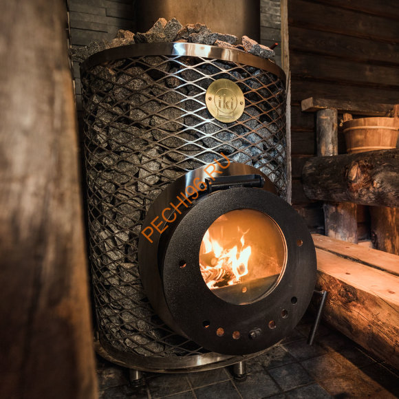 Дровяная печь IKI Mini со стеклянной дверцей Дровяная печь IKI Mini со стеклянной дверцей