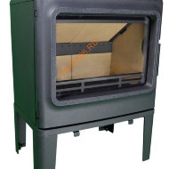 Печь-камин FireBird Leopard 9 кВт, на ножках