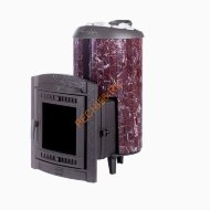 Печь банная Атмосфера XL ПРО ламели Россо Леванто наборный