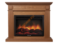 Электрокамин Electrolux Sphere Plus EFP/P-3320RLS с порталом Firelight Bianco 30, дуб