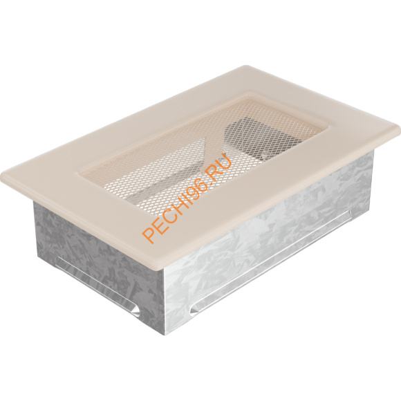 Вентиляционная решетка Kratki 17K 110х170 мм кремовый