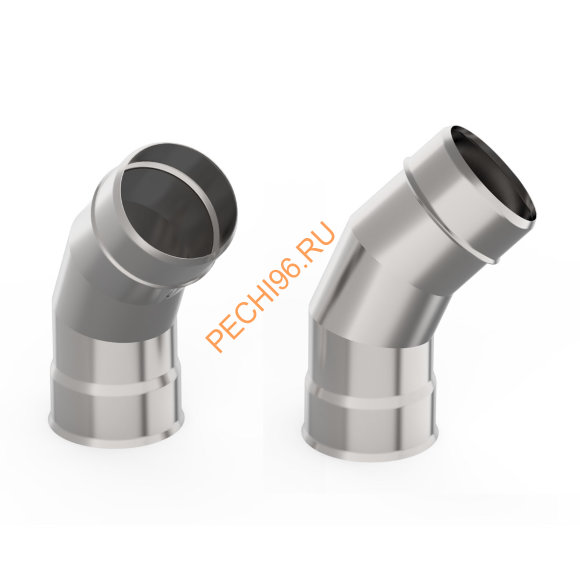 Отвод на 135 градусов УМК  нержавейка АISI 439 d 150 мм