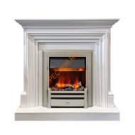 Электрокамин Dimplex Bradford с очагом Chesford белый