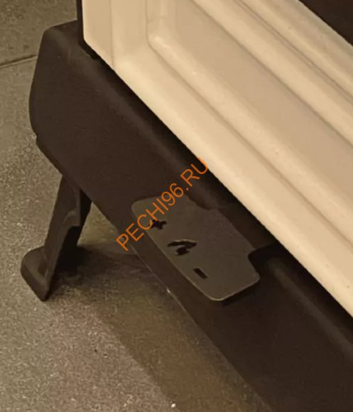 Печь-камин АСТОВ Майолика белый