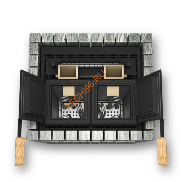 Электрическая паротермальная печь ФутуРус 2.0 10 кВт, серпентинит Бархат Электрическая паротермальная печь ФутуРус 2.0 10 кВт, серпентинит Бархат